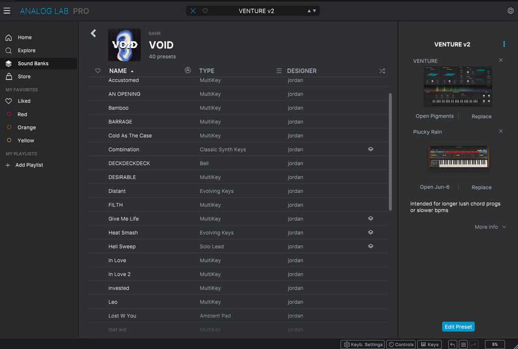 VOID - (Analog Lab Bank + One Shot Kit)