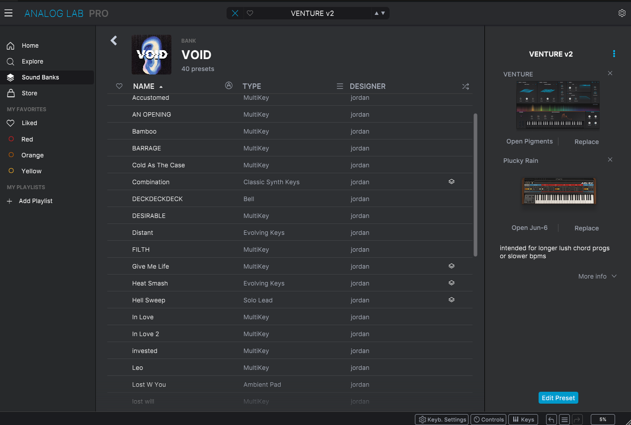 VOID - (Analog Lab Bank + One Shot Kit)